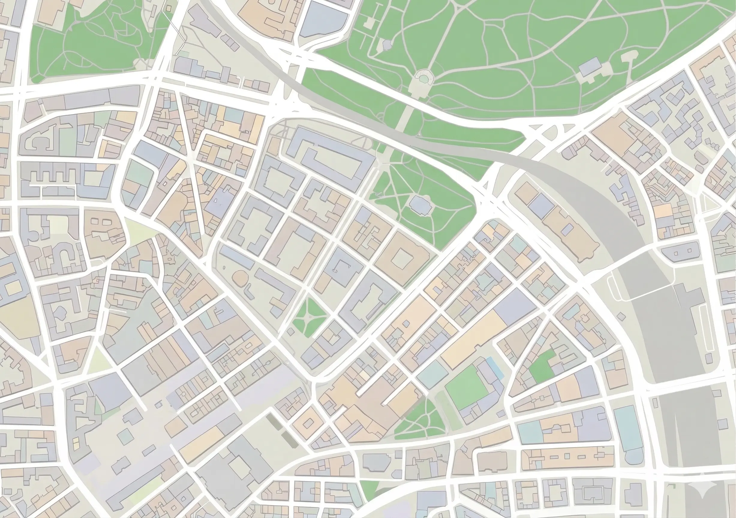 Carte avec des marqueurs